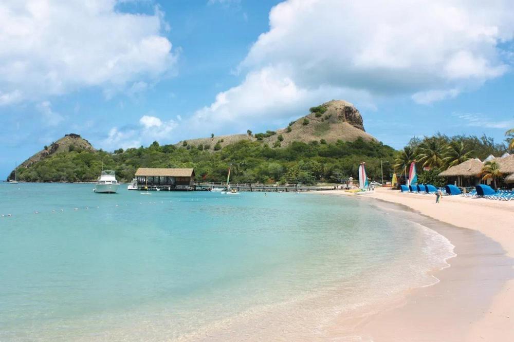 Ferienwohnung Belle Cove Gros Islet Exterior foto